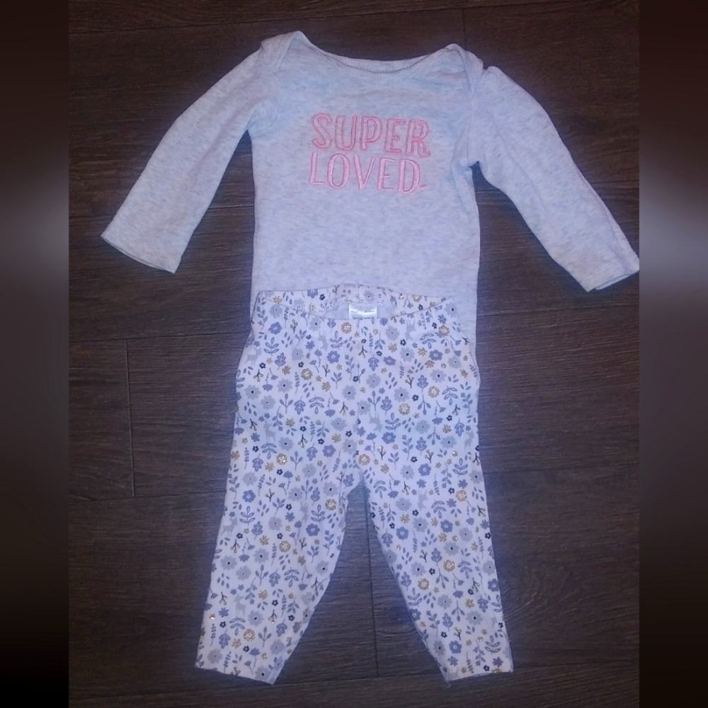 Bundle of ten pieces for baby girl 0-6 months - Picture 2 of 6